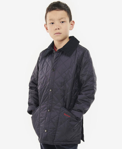 Barbour Liddesdale Boys Navy