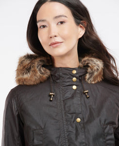 Barbour Kelsall Wax Parka Rustic