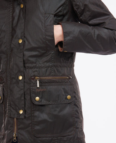 Barbour Kelsall Wax Parka Rustic