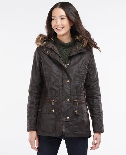 Barbour Kelsall Wax Parka Rustic