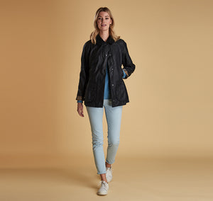 Barbour Beadnell Wax J Navy