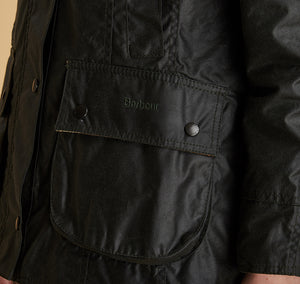 Barbour Beadnell Wax J Sage