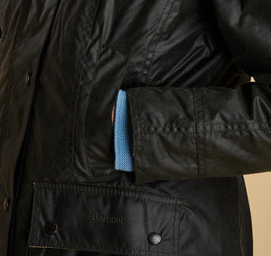Barbour Beadnell Wax J Sage