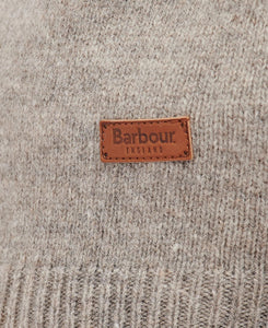 Barbour Patch Half Zip Stone