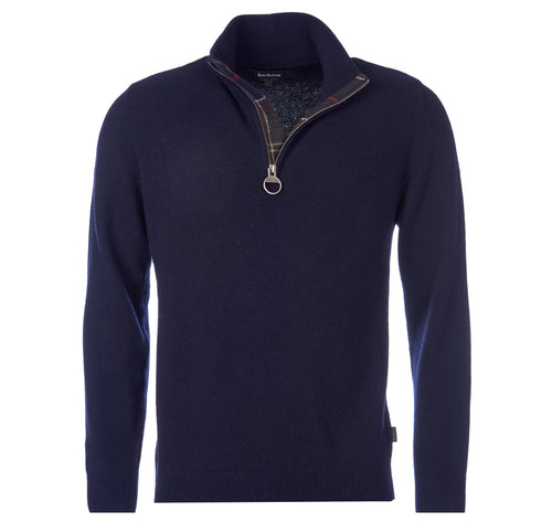 Barbour Holden H/Zip Navy