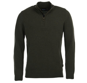 Barbour Holden H/Zip Olive