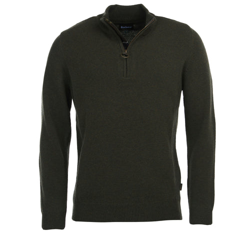 Barbour Holden H/Zip Olive