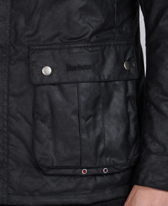 B.Intl Duke Wax Jacket Black