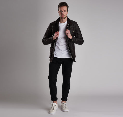 B.Intl Duke Wax Jacket Rustic