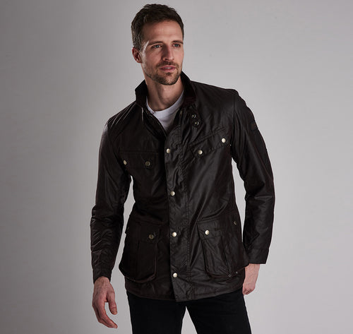 B.Intl Duke Wax Jacket Rustic