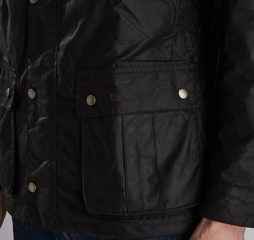 B.Intl Duke Wax Jacket Sage