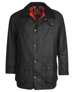 Barbour Ashby Wax Jacket Black