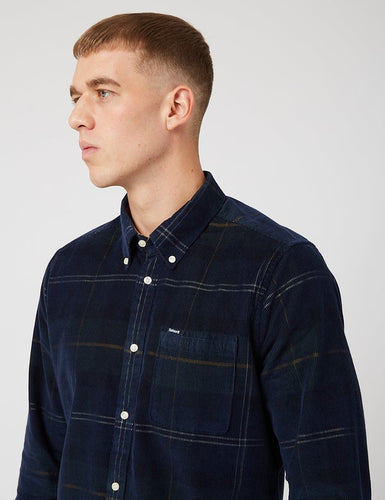 Barbour Blair Tailored Shirt - Seaweed Tartan