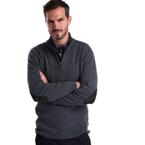 Barbour Holden H/Zip Grey
