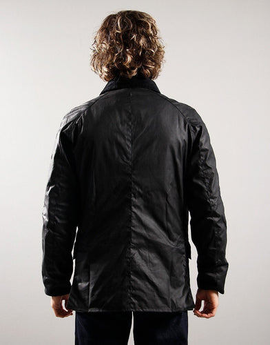 Barbour Ashby Wax Jacket Black