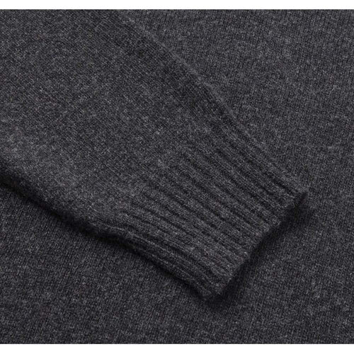 Barbour Ess Lwool H/Zi Characoal