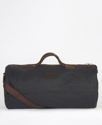 Barbour Wax Holdall Navy