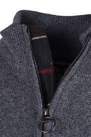 Barbour Holden H/Zip Grey