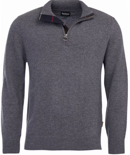 Barbour Holden H/Zip Grey