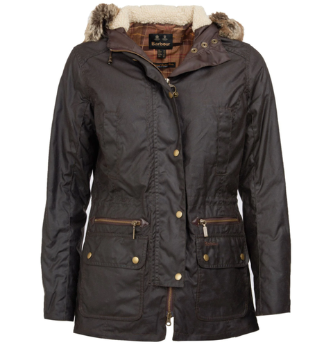 Barbour Kelsall Wax Parka Rustic