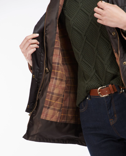 Barbour Kelsall Wax Parka Rustic